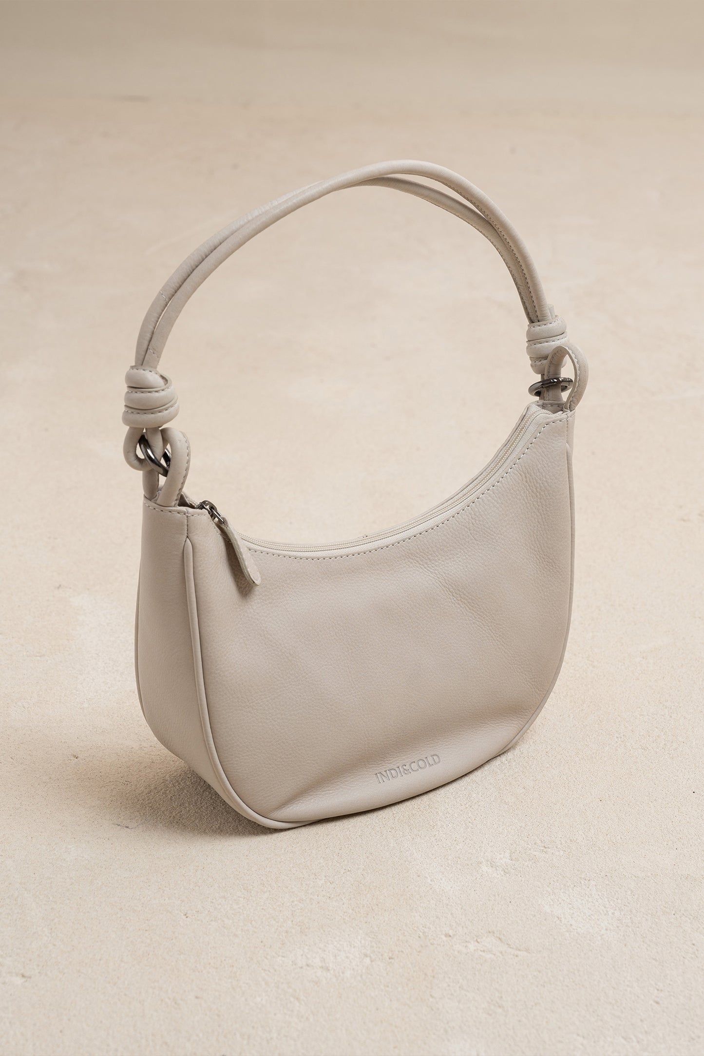 HALF MOON LEATHER BAG