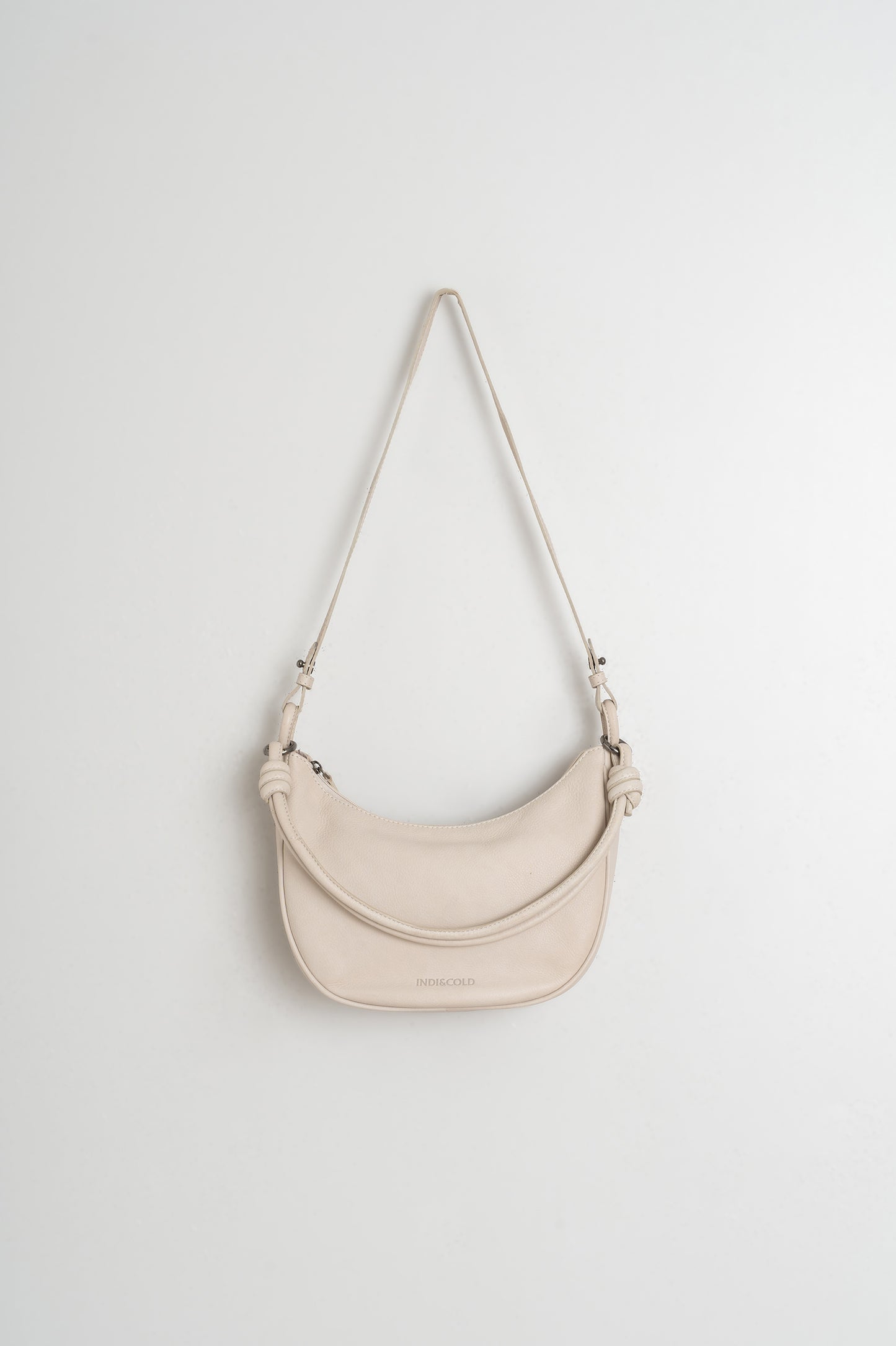 HALF MOON LEATHER BAG