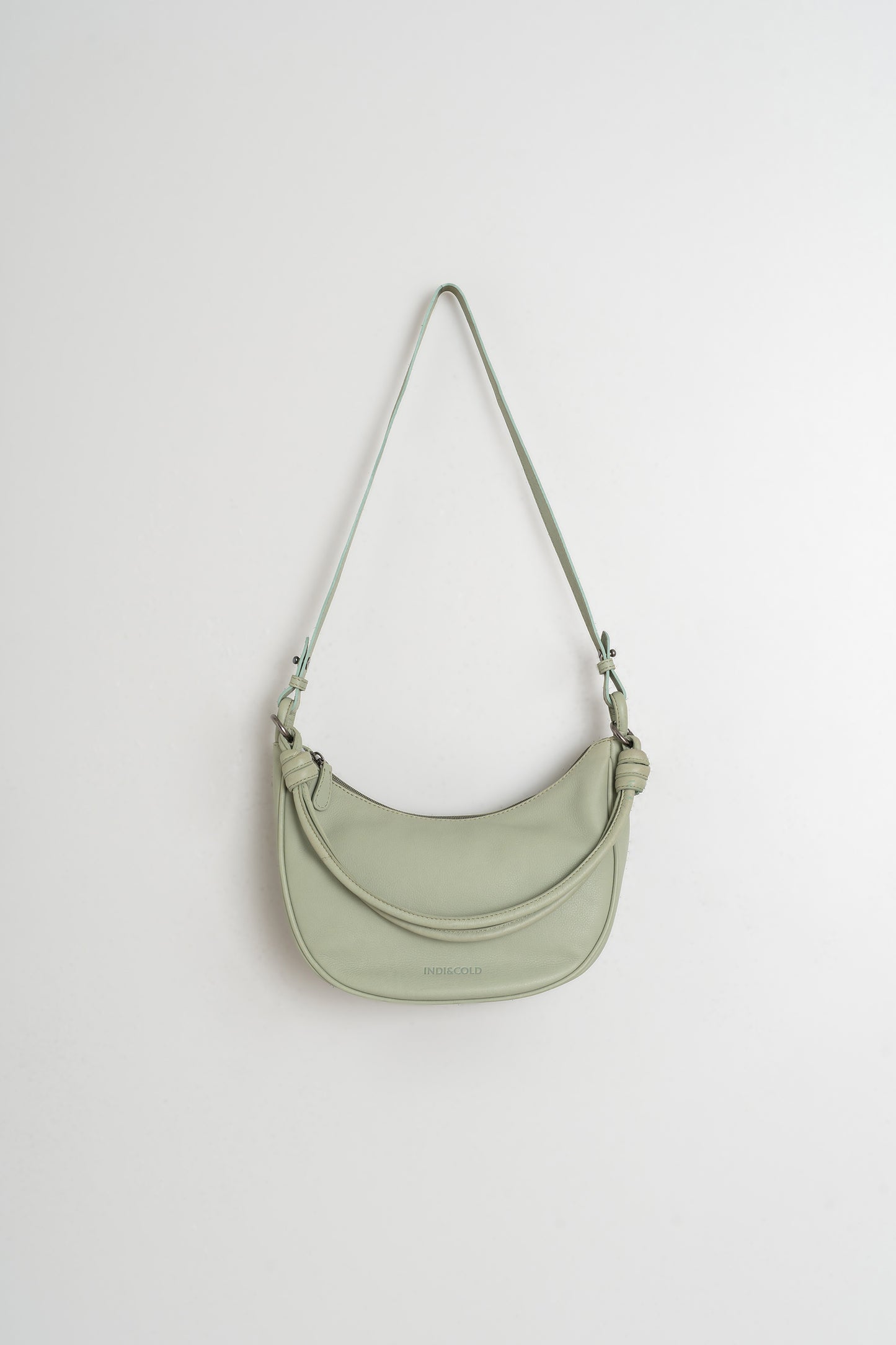 HALF MOON LEATHER BAG