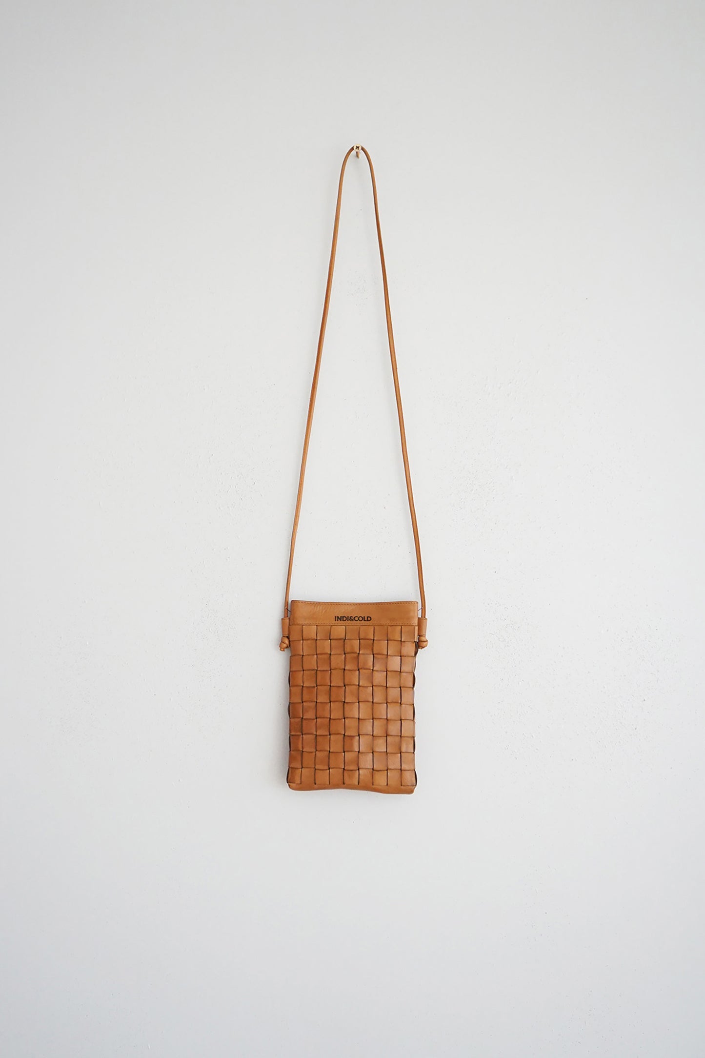 FLAT LEATHER BAG MINI