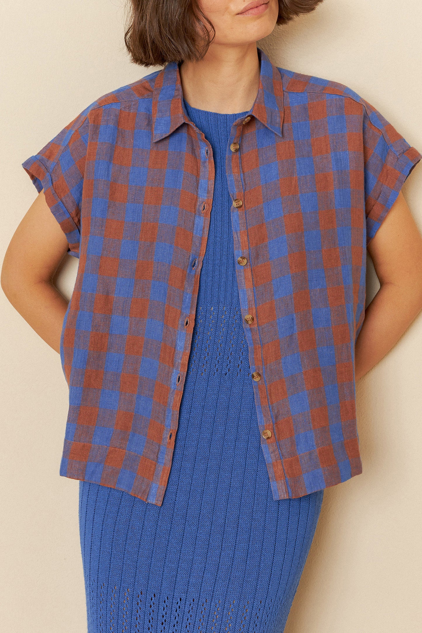 OVERSIZE VICHY SHIRT