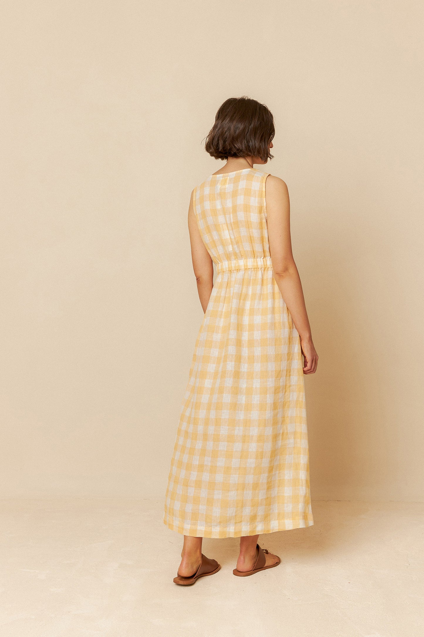 VICHY ELASTIC DRESS