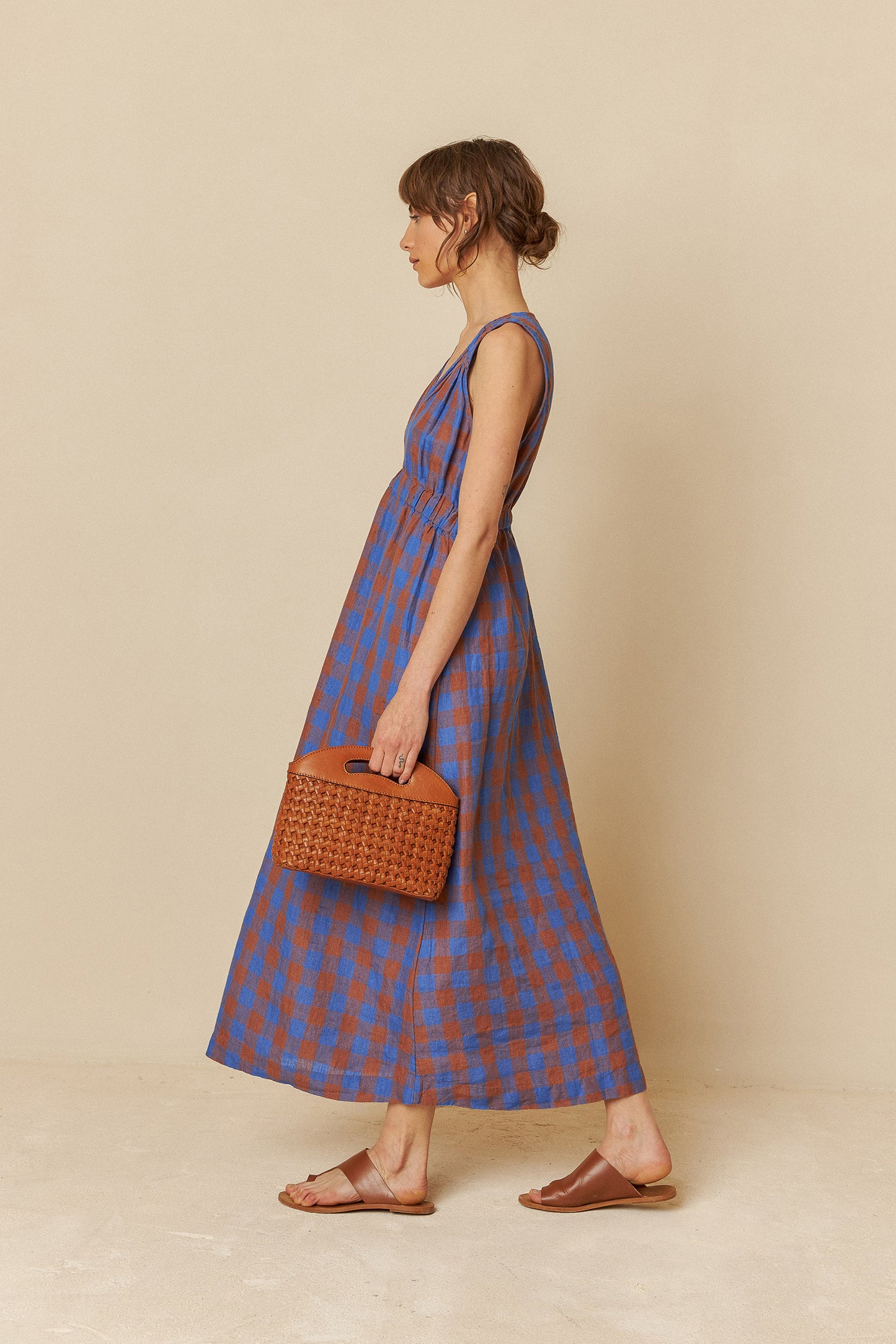 VICHY ELASTIC DRESS