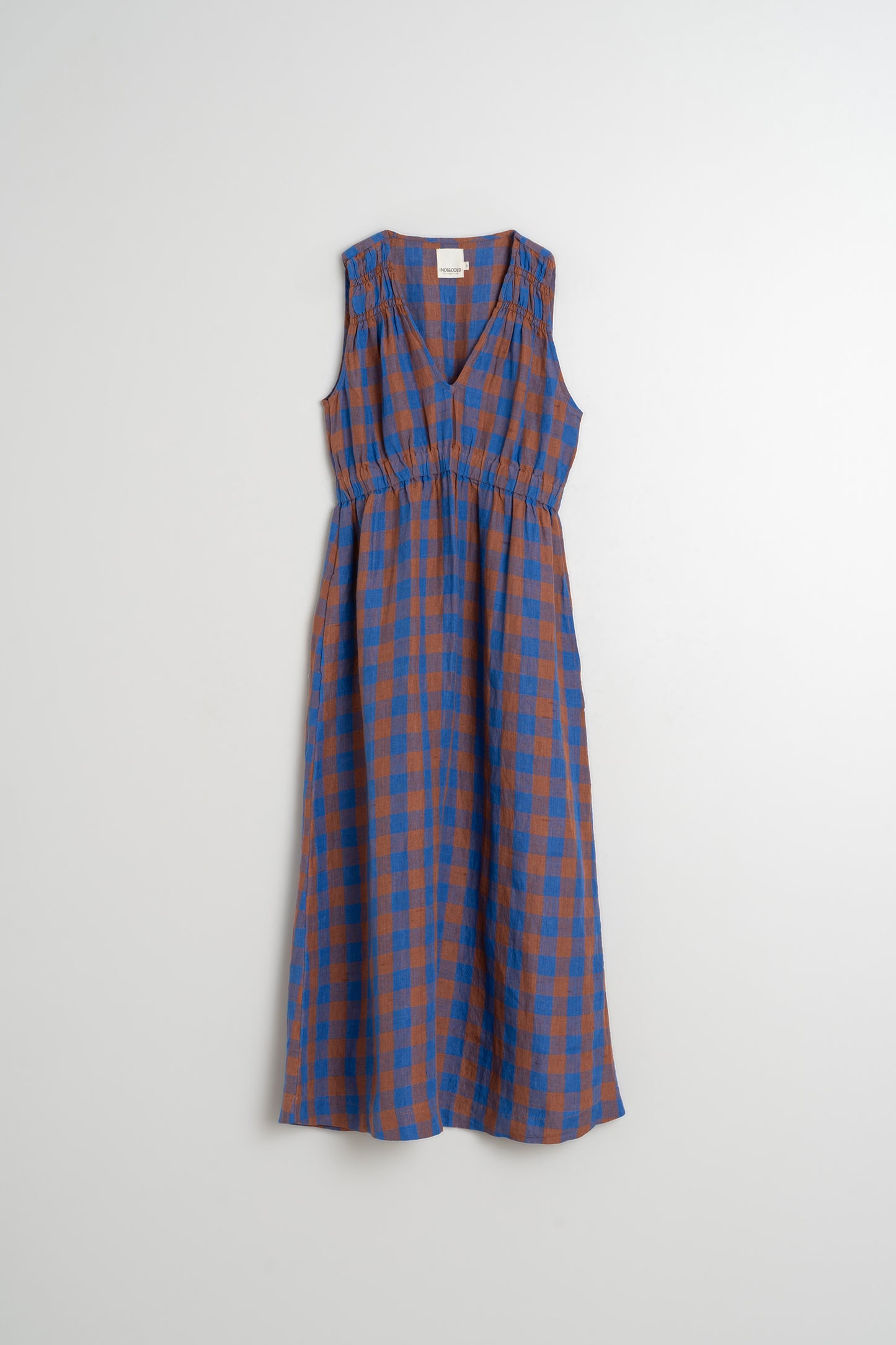 VICHY ELASTIC DRESS