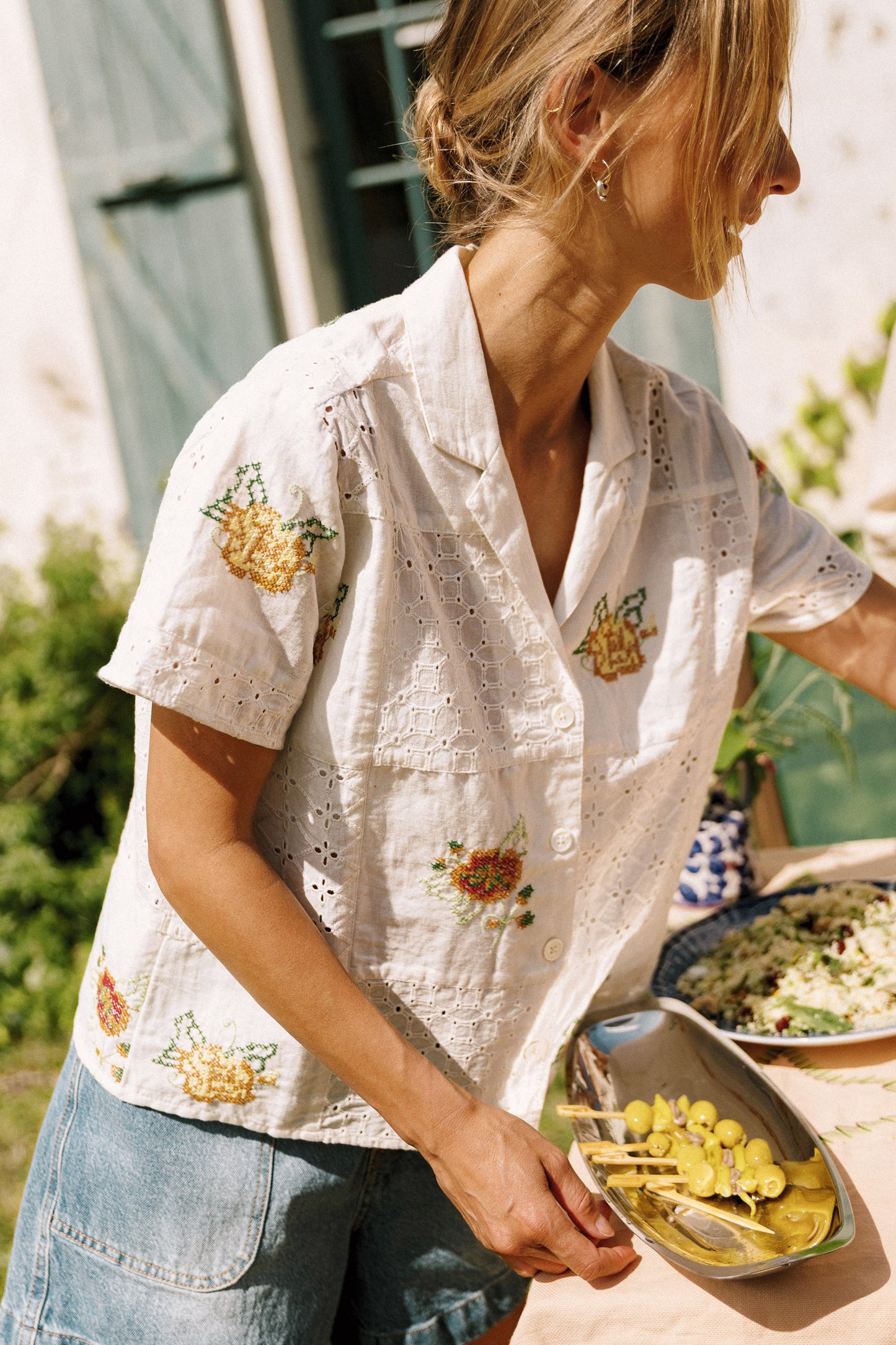 EMBROIDERED PATCH SHIRT