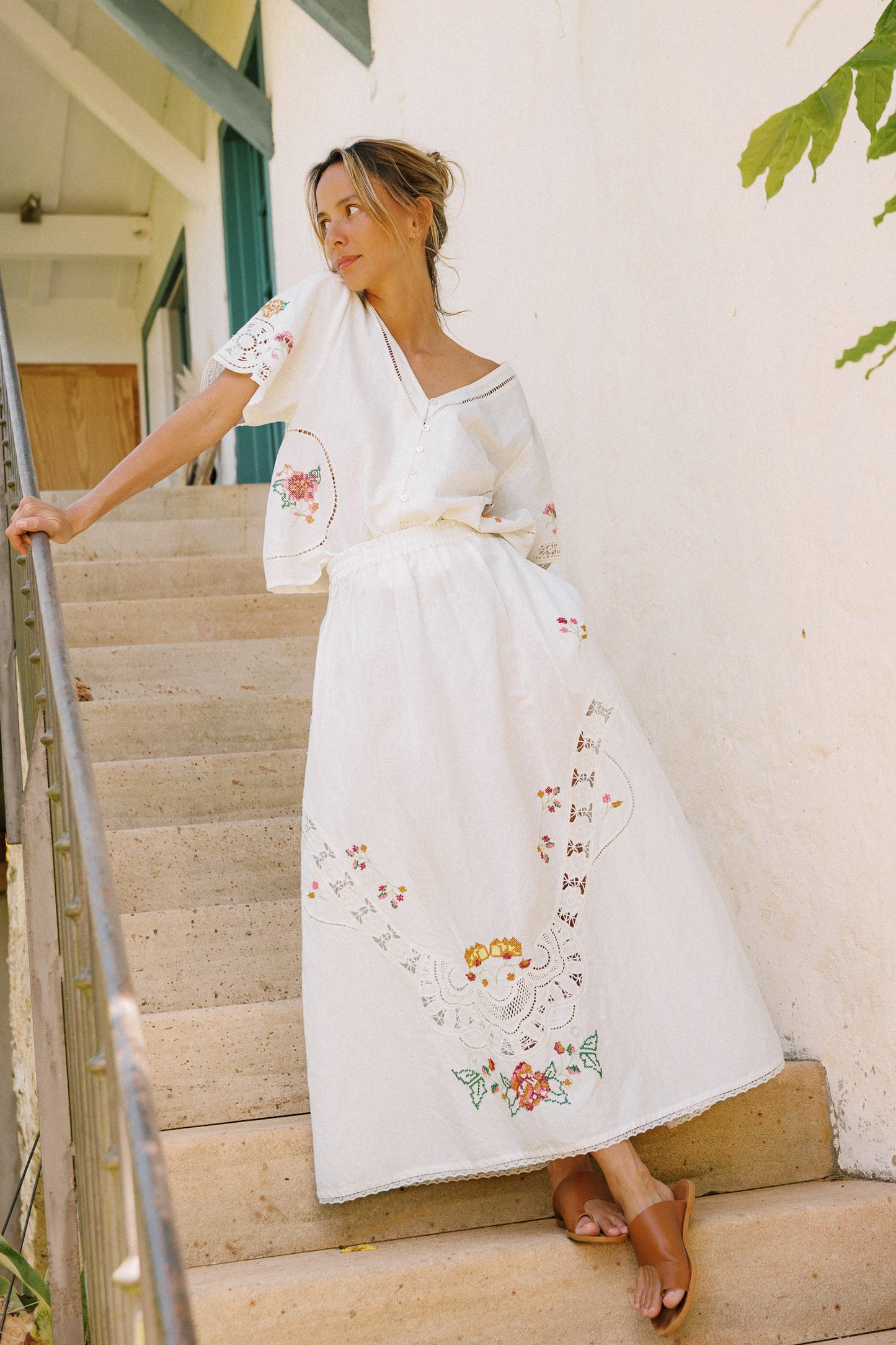 CROSS-STITCH SKIRT