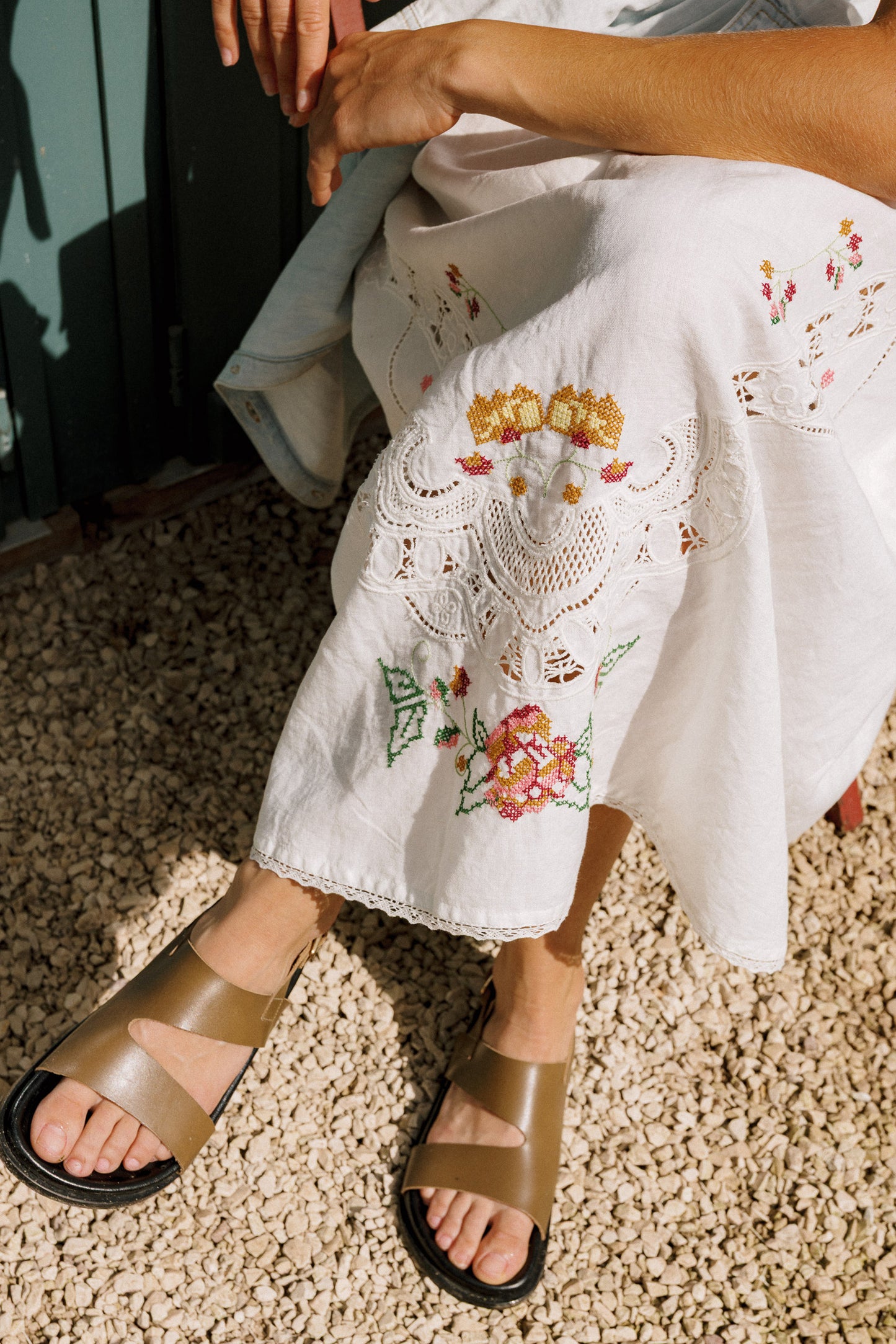 CROSS-STITCH SKIRT