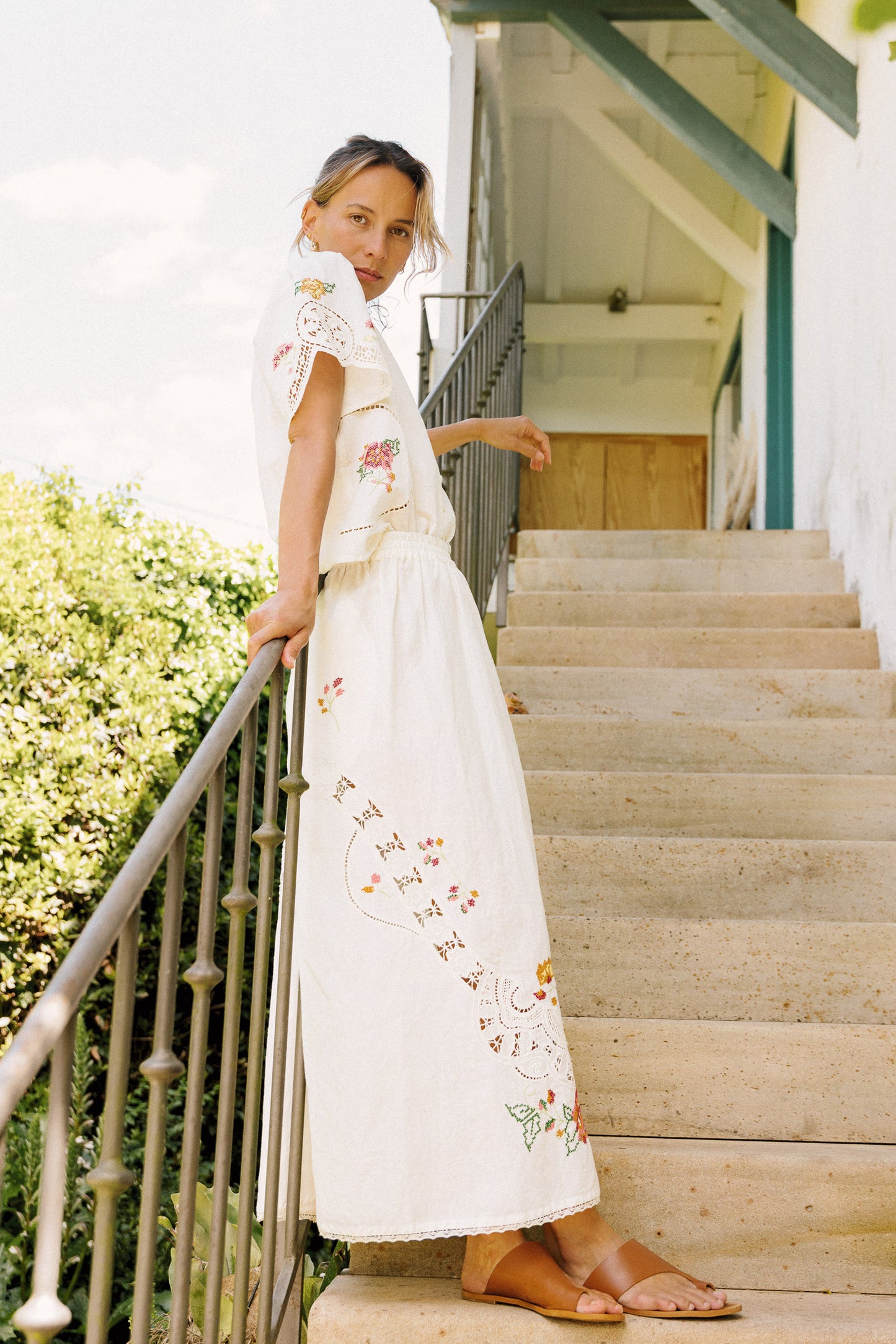 CROSS-STITCH SKIRT