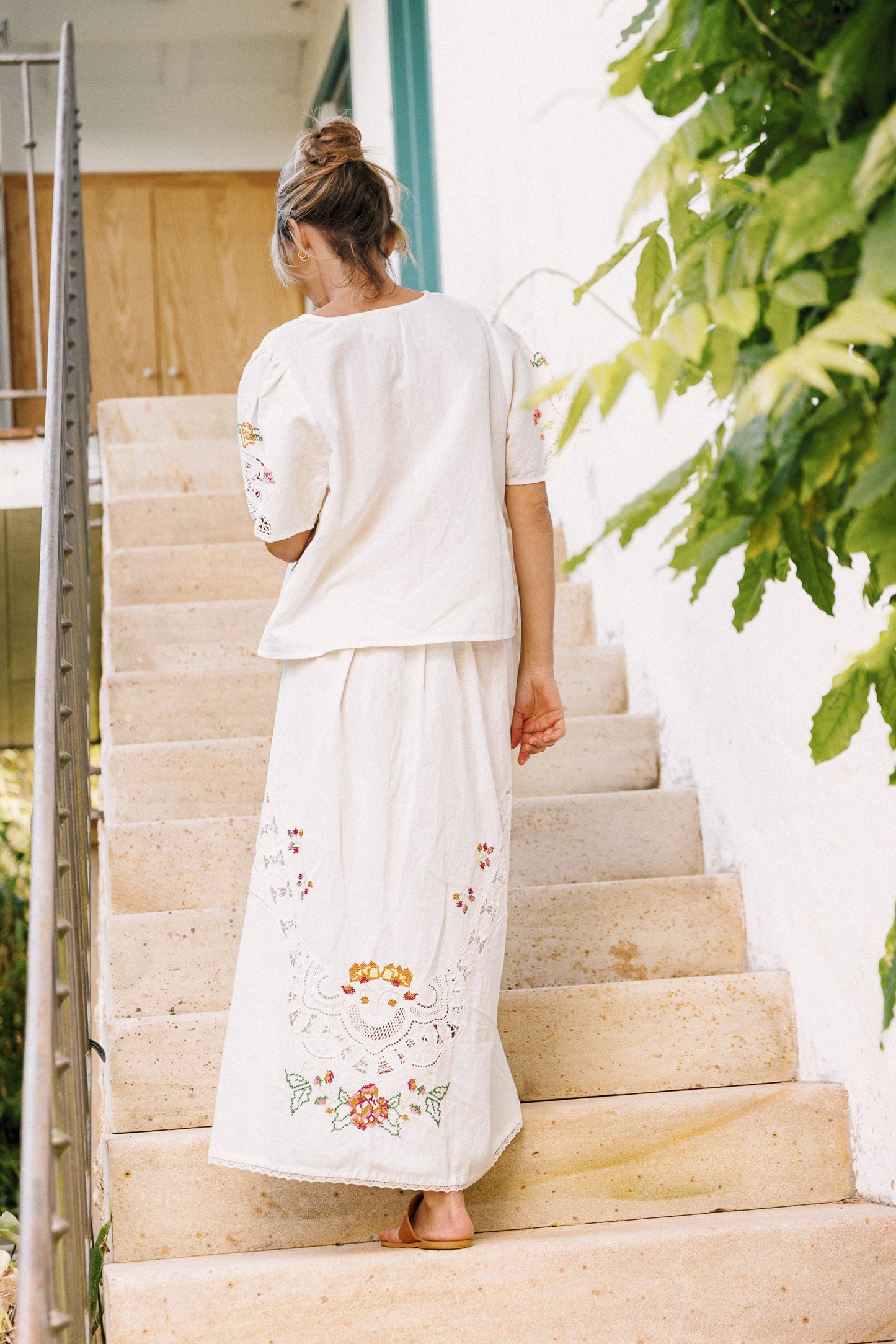 CROSS-STITCH SKIRT