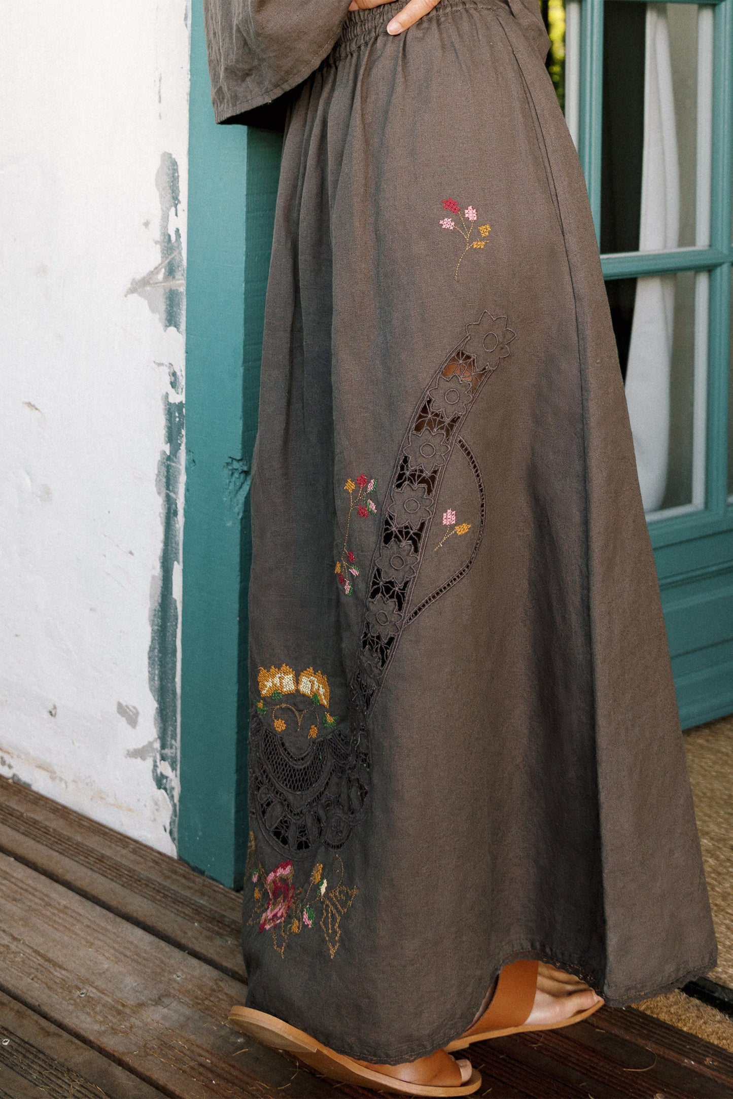 CROSS-STITCH SKIRT