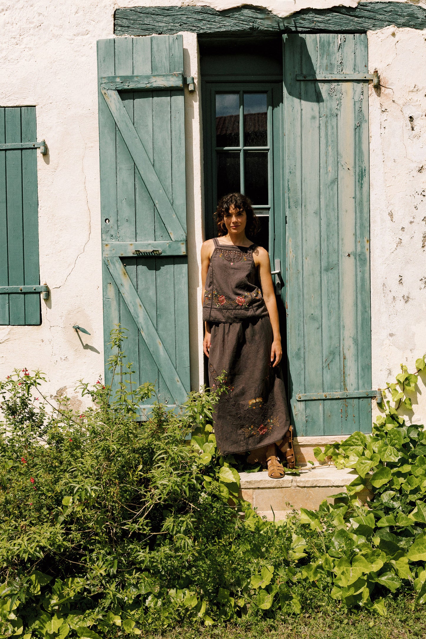 CROSS-STITCH SKIRT