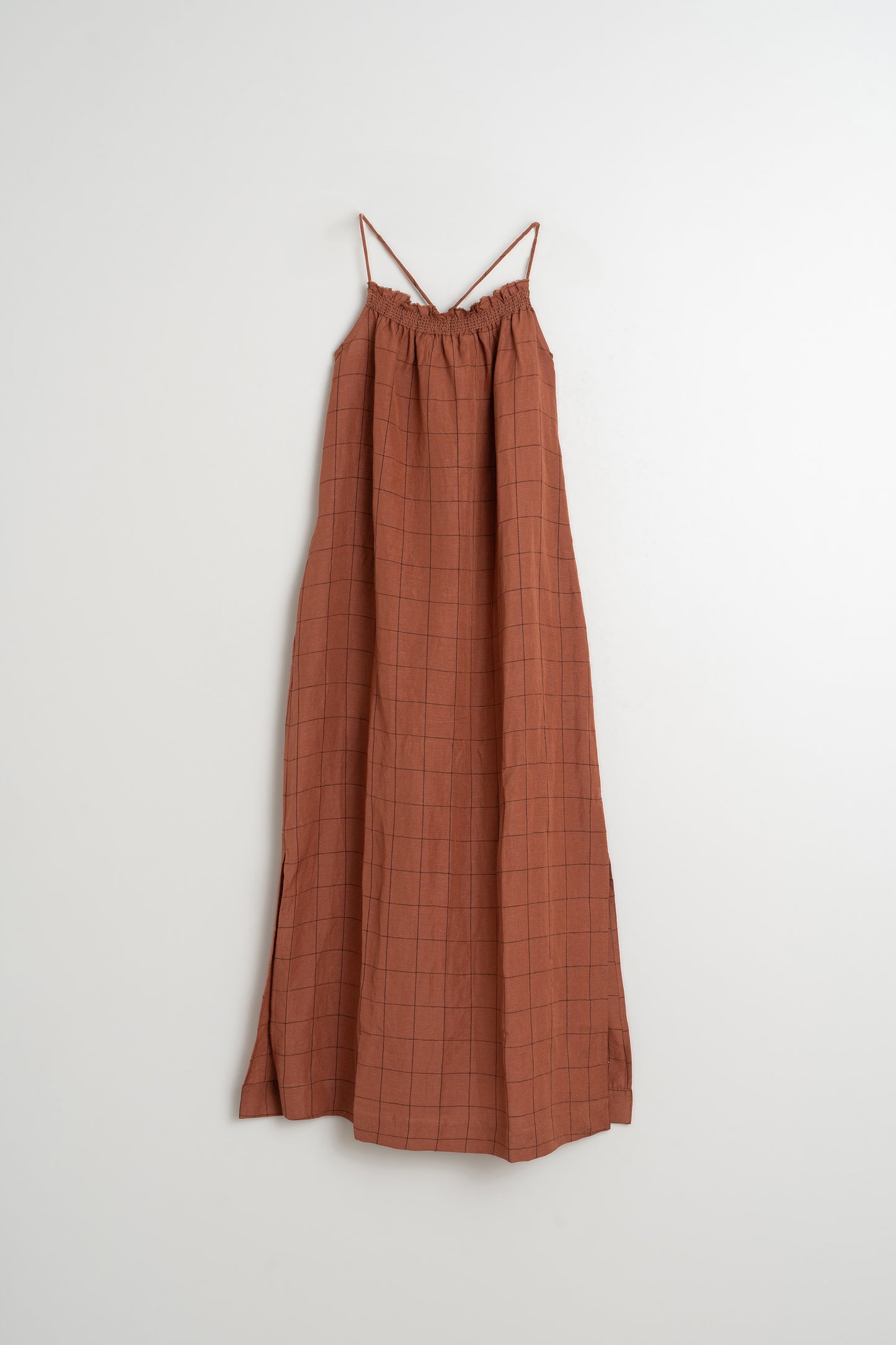 MIDI STRAP DRESS