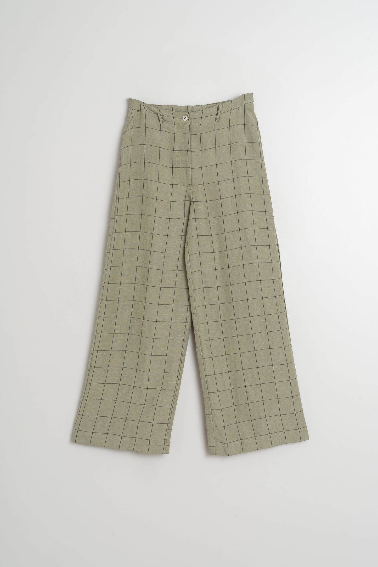 WINDOWPANE CHECK PANTS