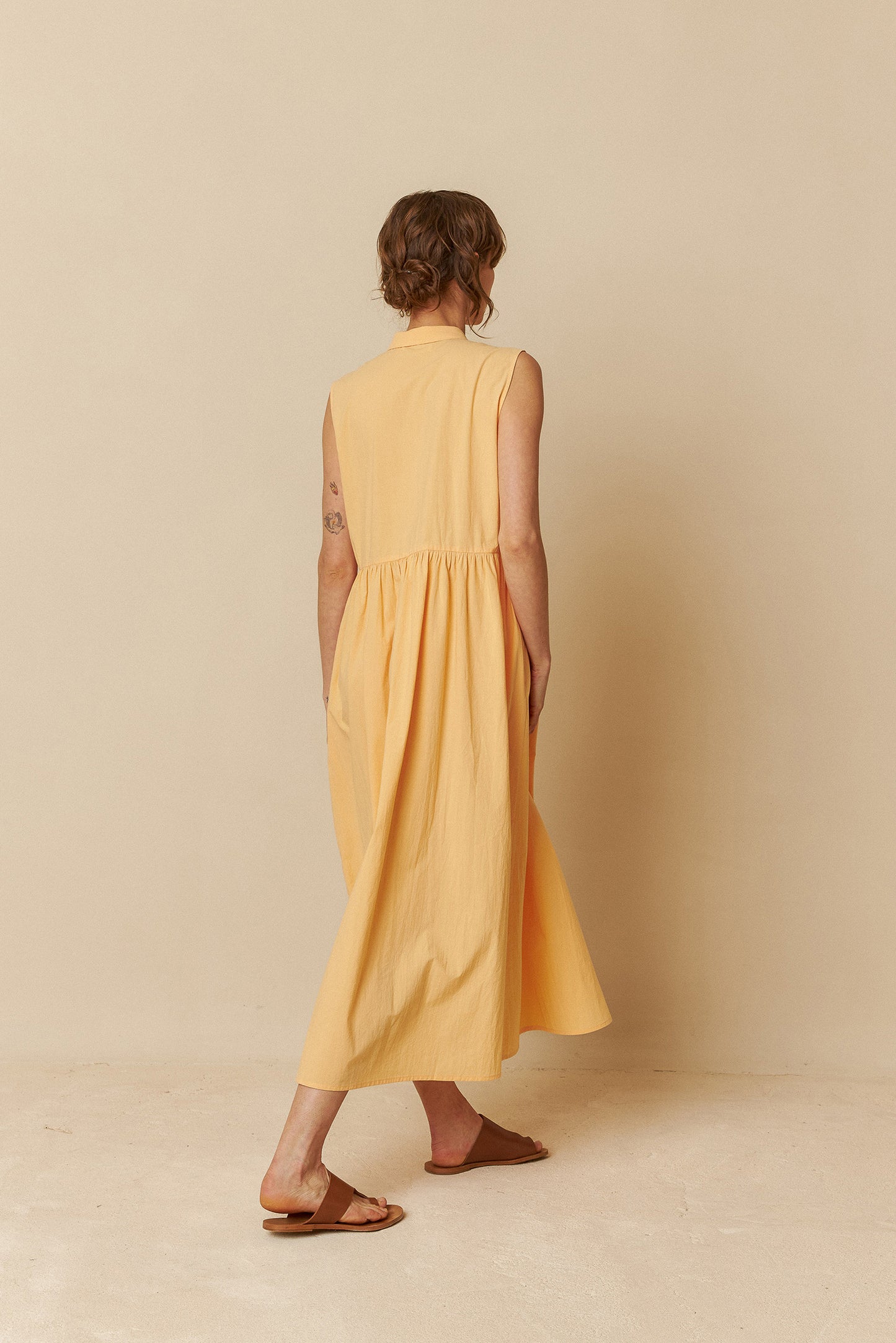 POPLIN SHIRT DRESS