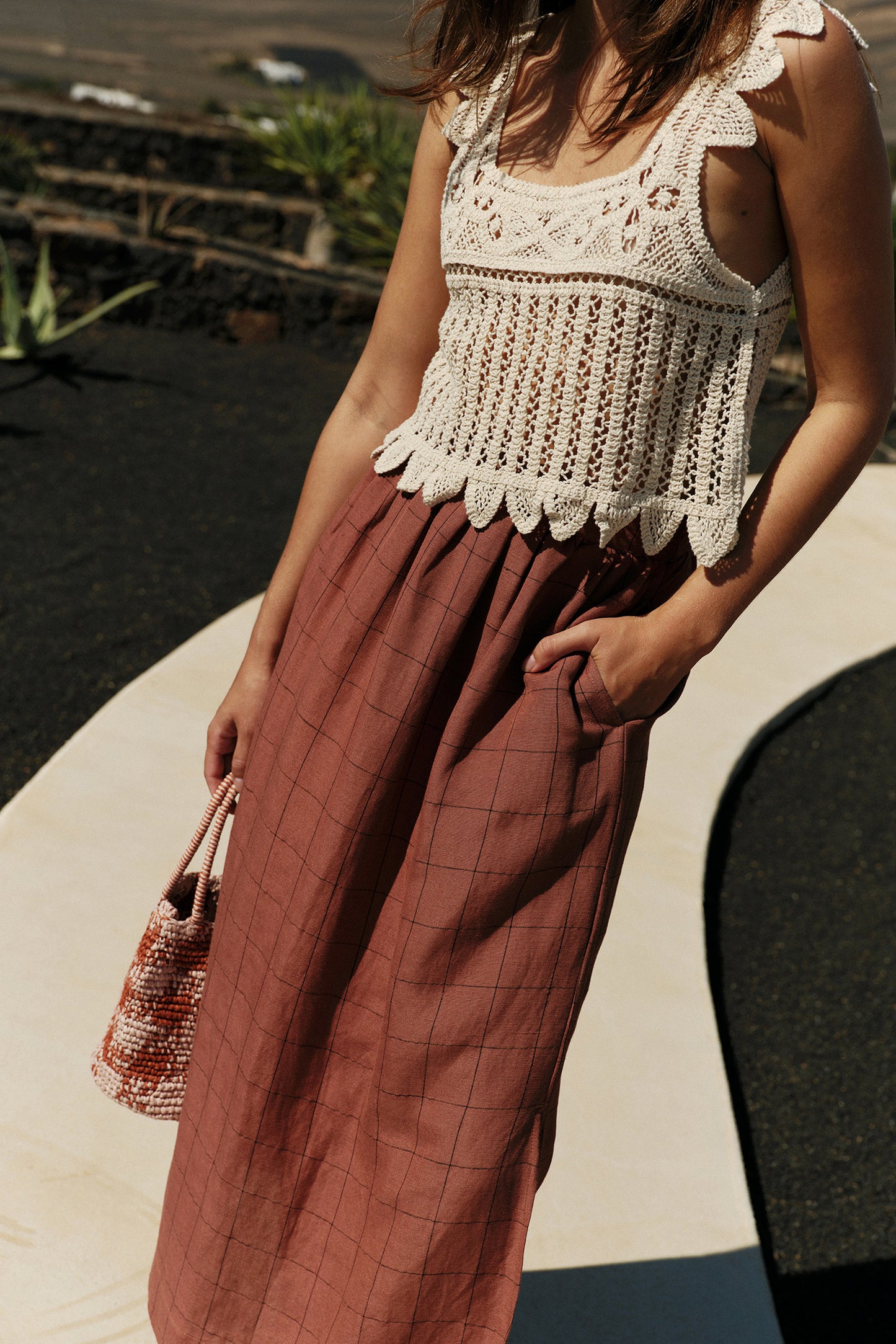 CROCHET CROP TOP