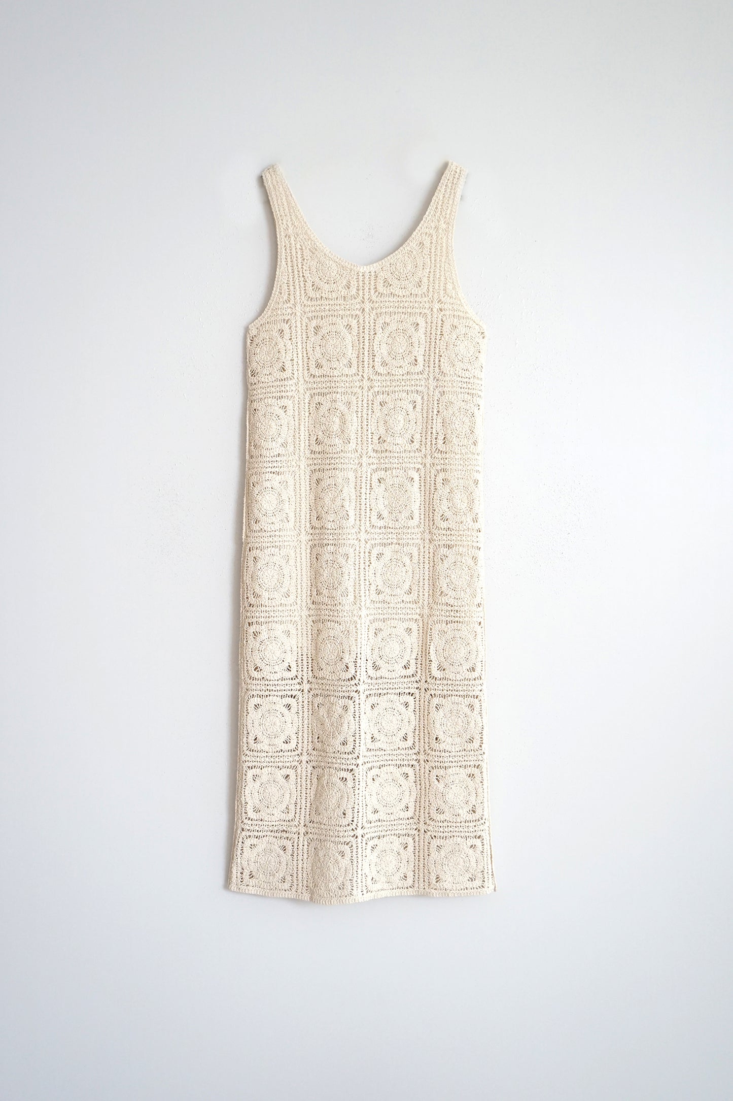 LONG CROCHET DRESS