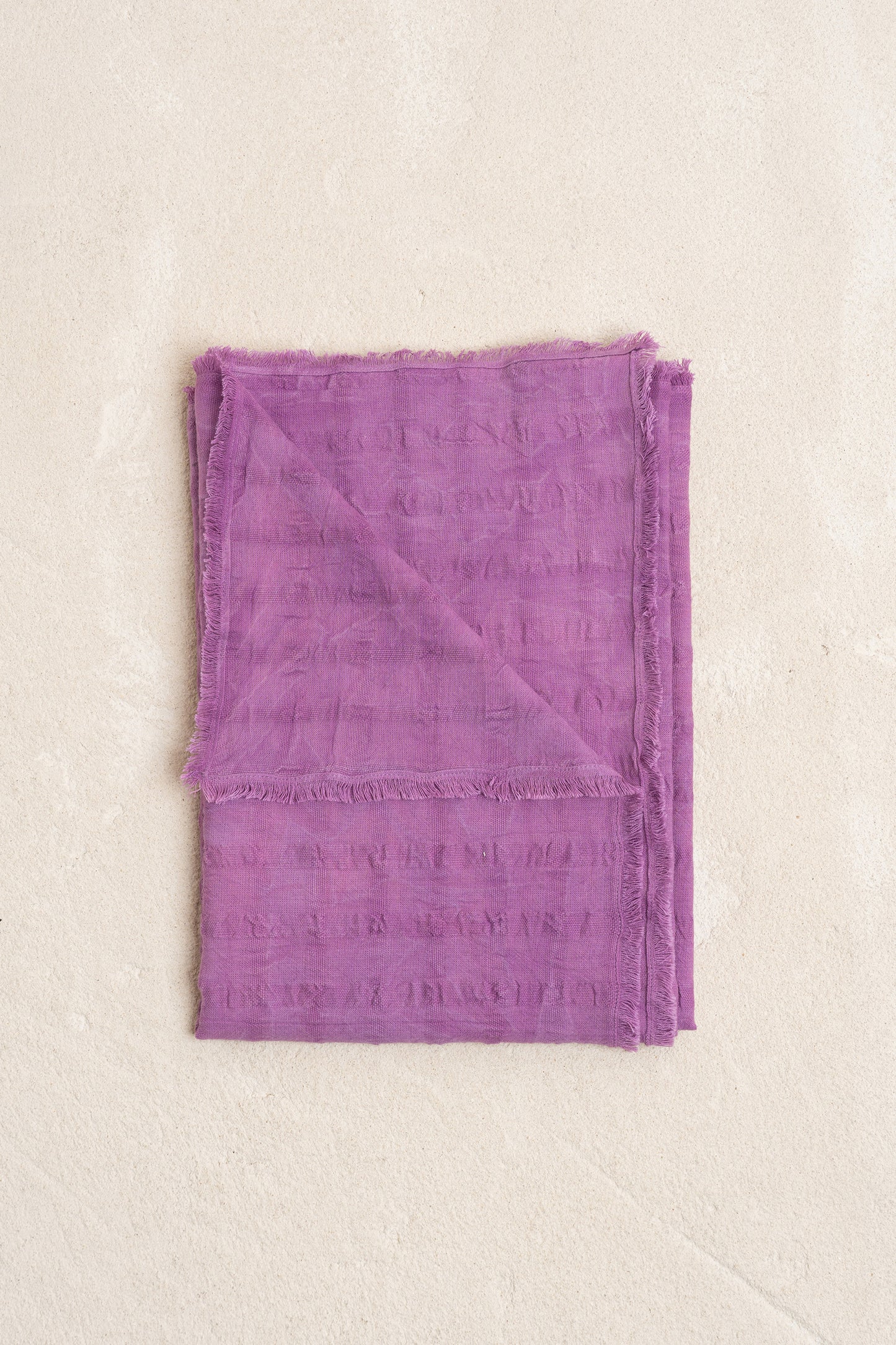 FRAYED-EDGE SCARF