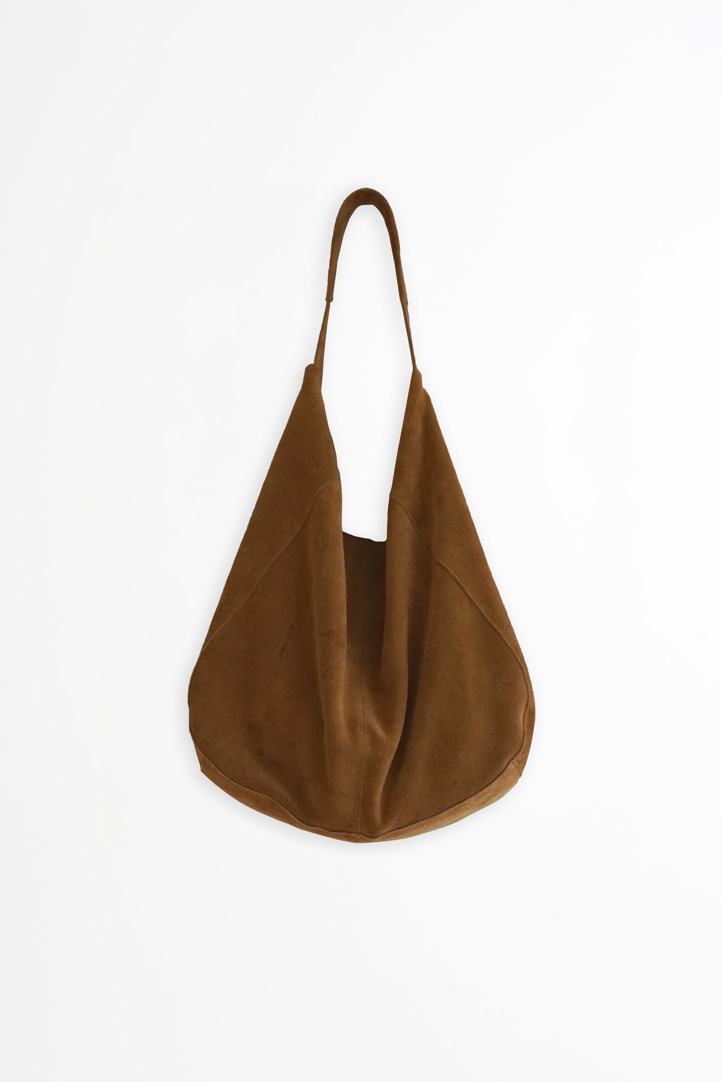SPLIT LEATHER TOTE BAG