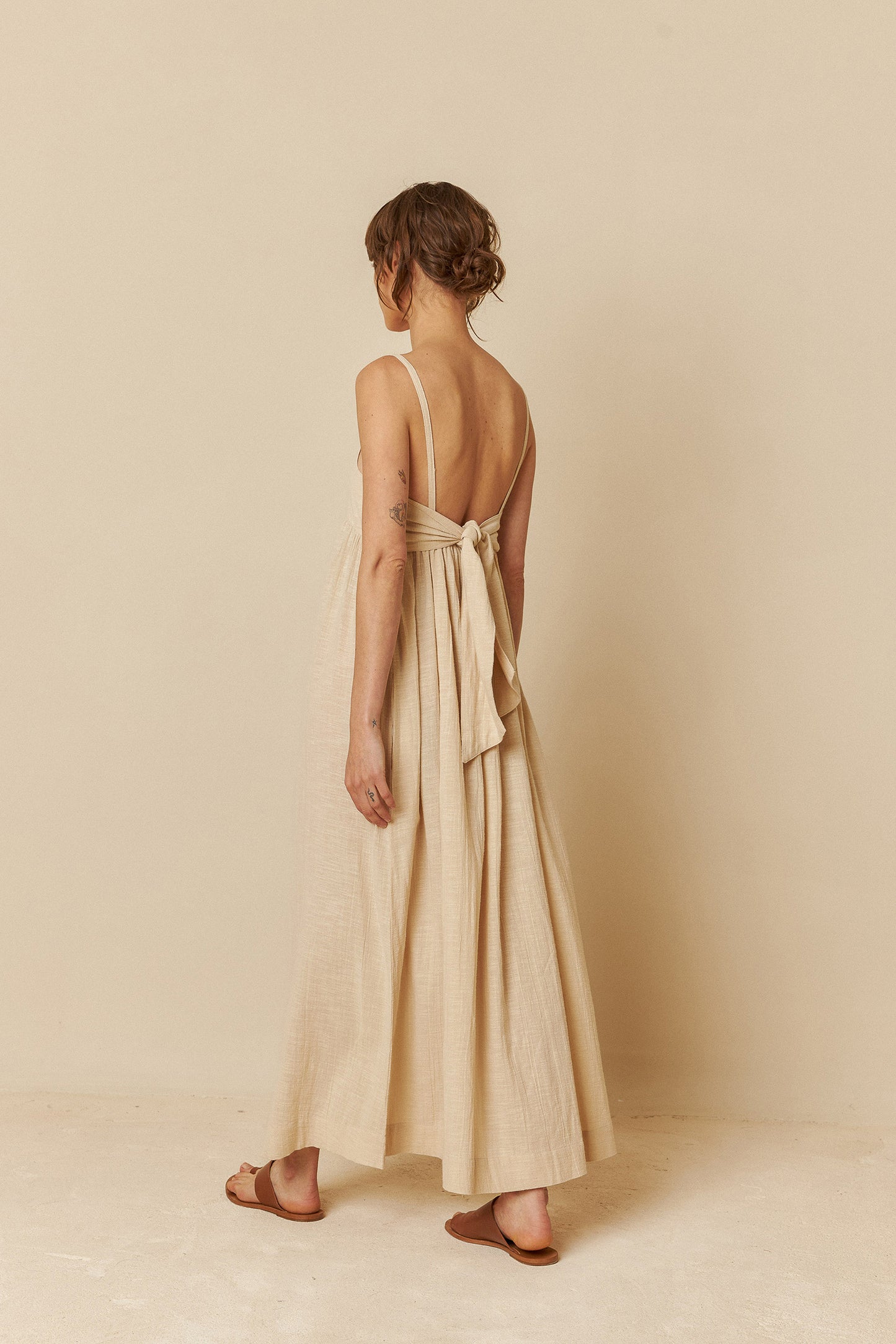 MAXI DRESS WITH STRAPS