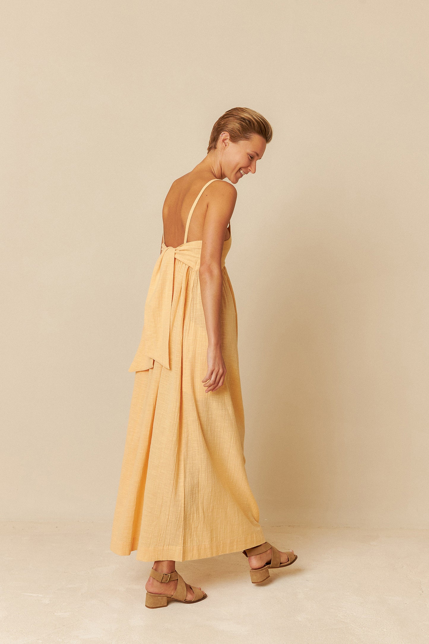 MAXI DRESS WITH STRAPS