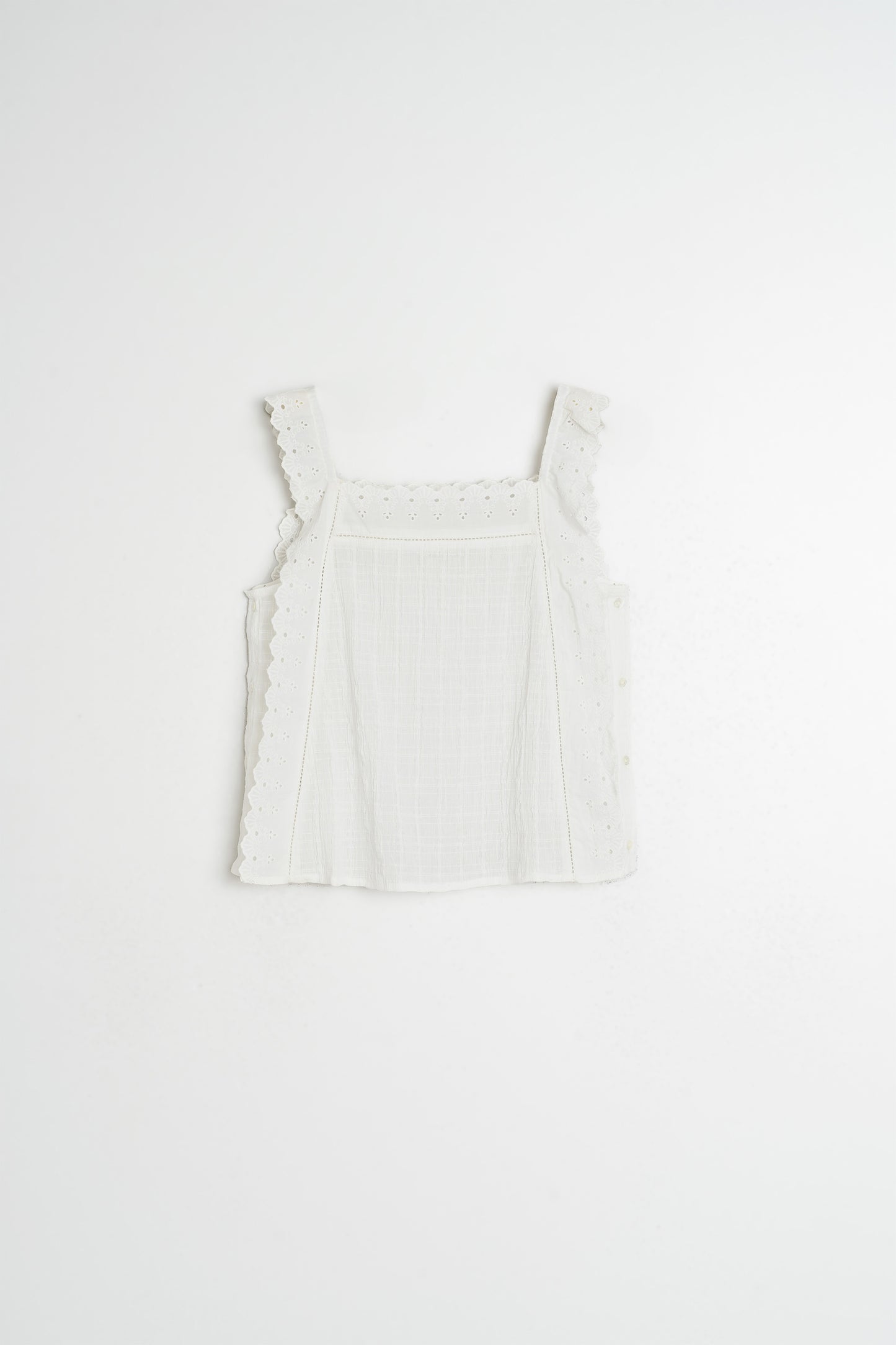 STRAPPY LACE TOP