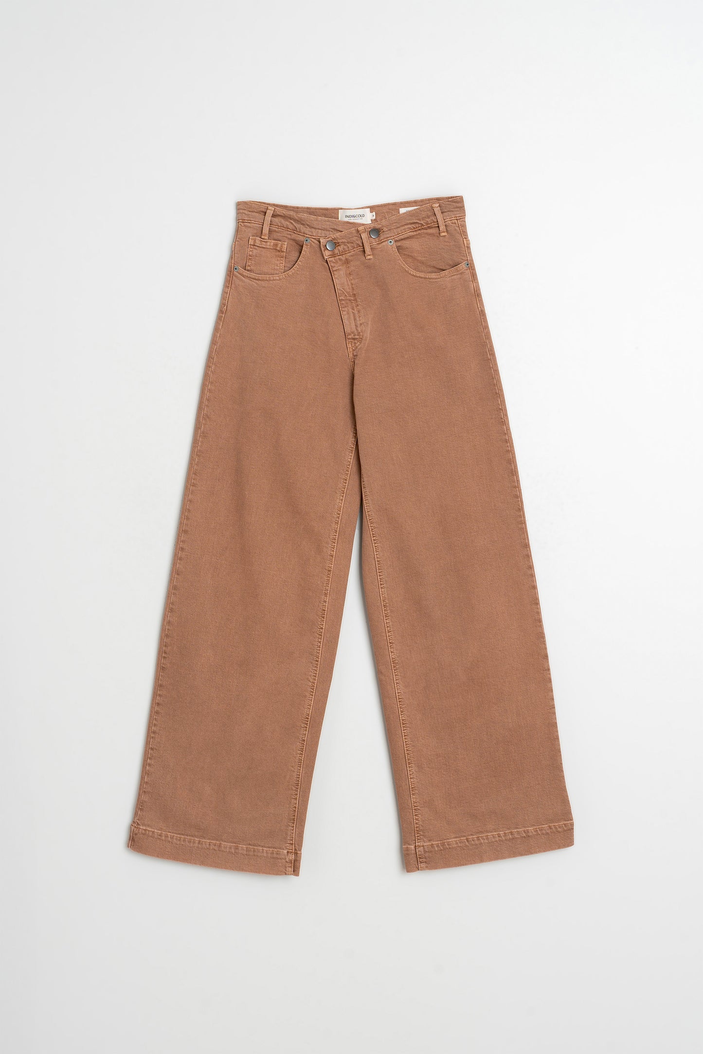 CROSSED-WAISTBAND PANT