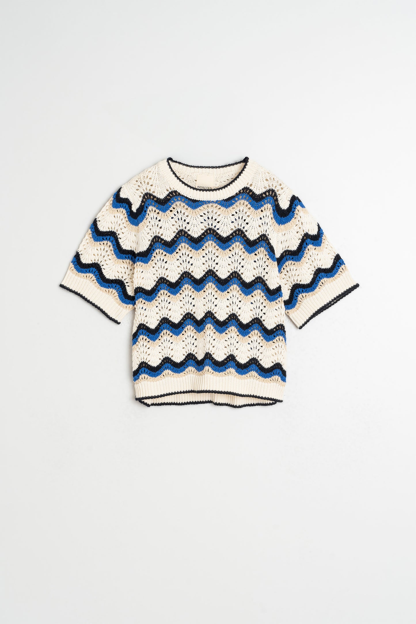 ZIG-ZAG CROCHET SWEATER