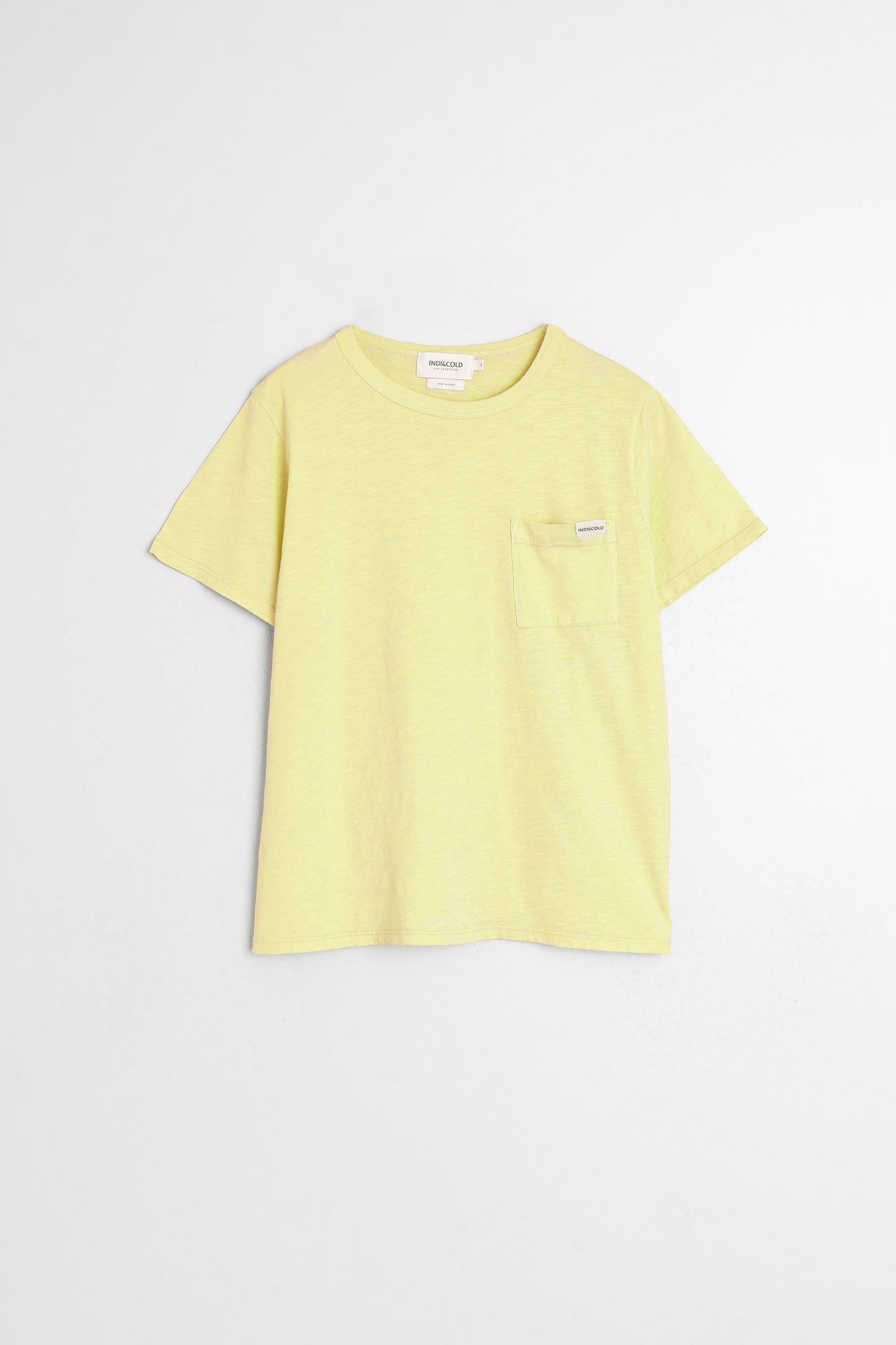 POCKET SLUB TEE