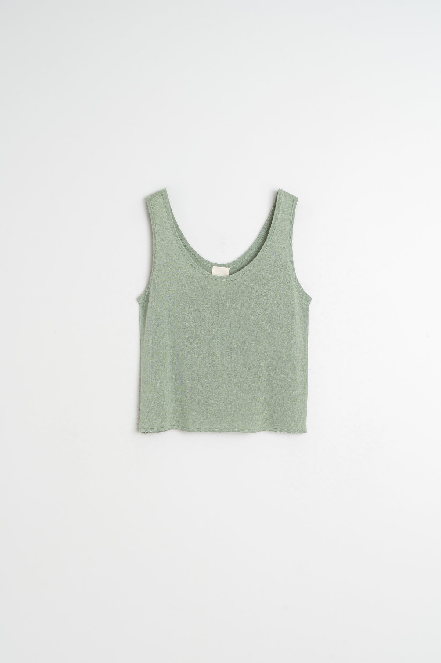 KNIT GARMENT-DYED TOP