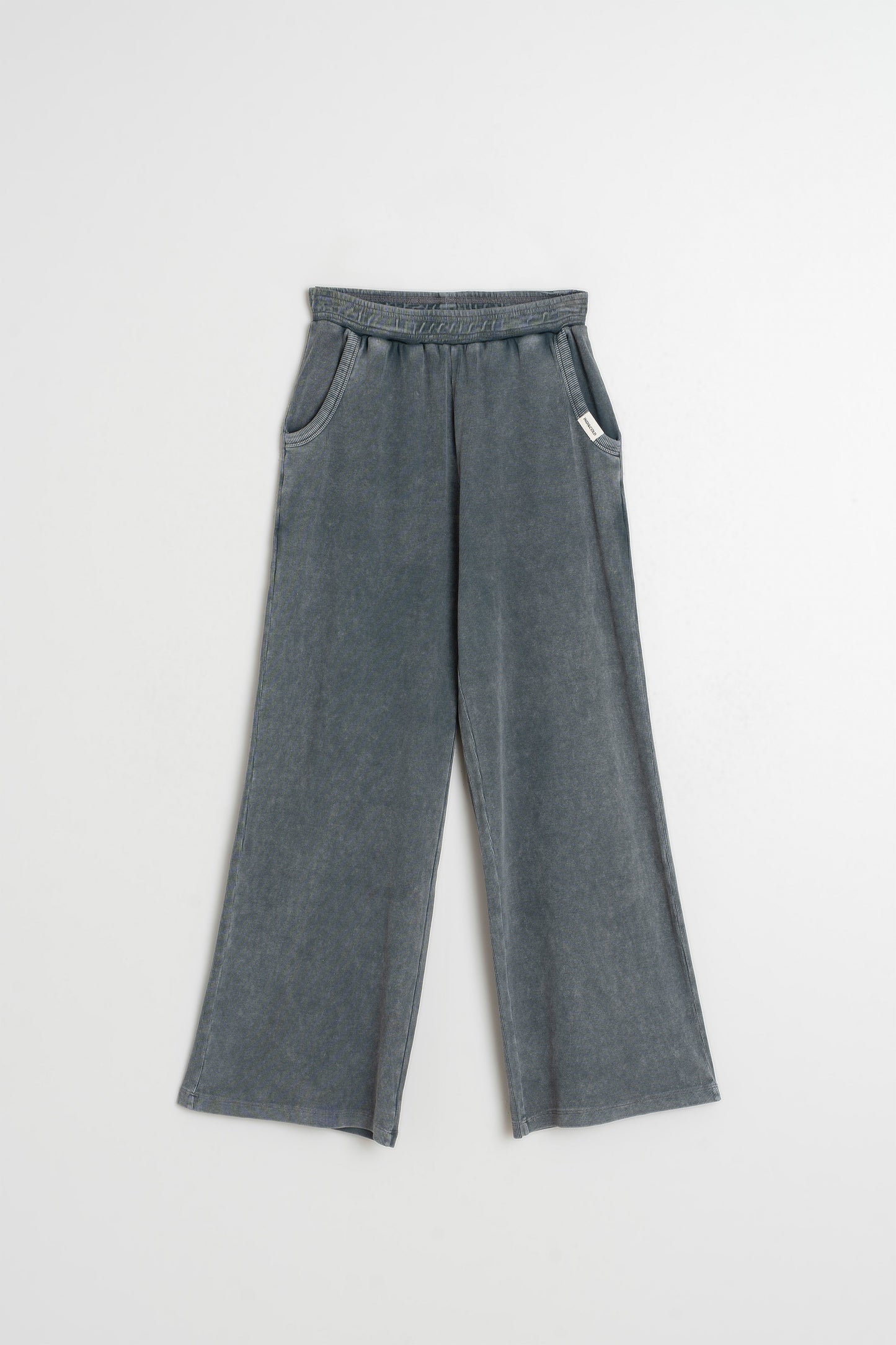 WIDE RIBBED PANT