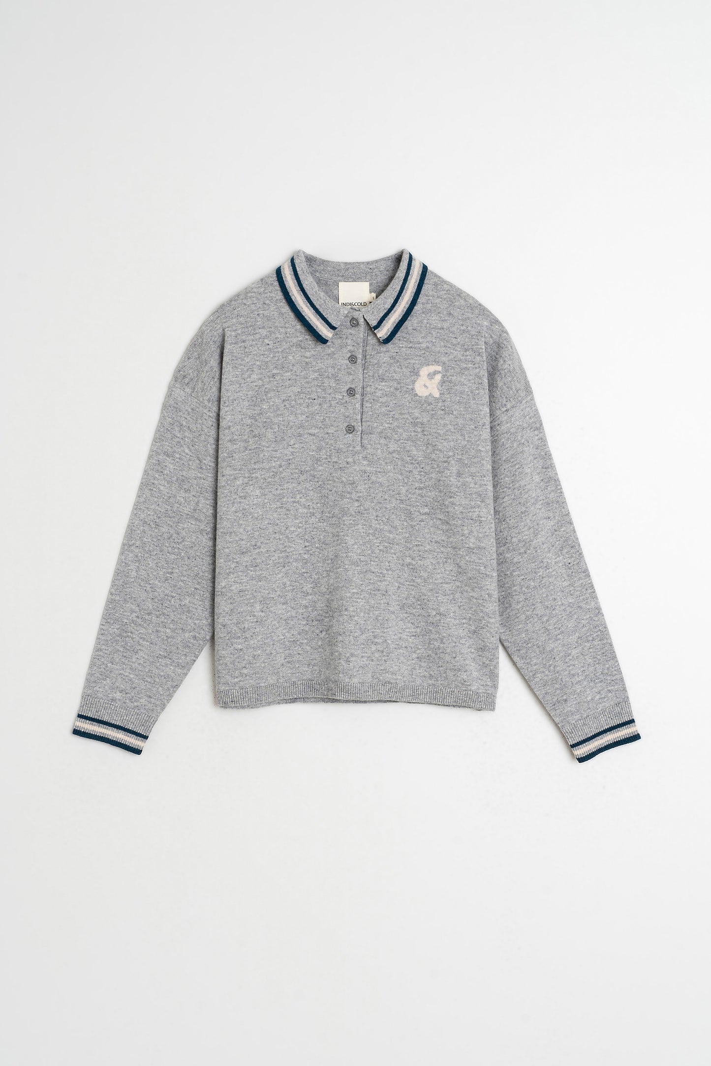 POLO-COLLAR SWEATER