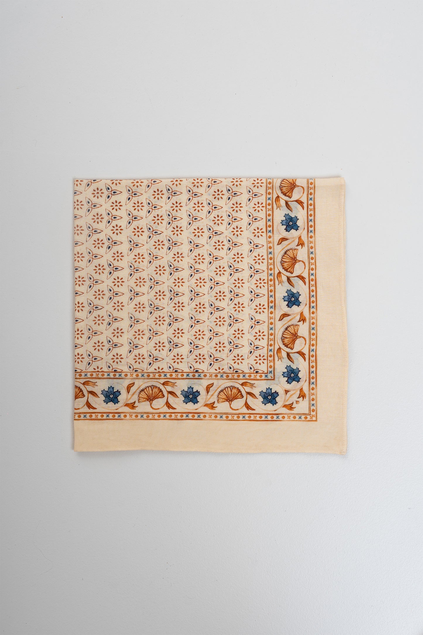 BLOCK-PRINT HANDKERCHIEF