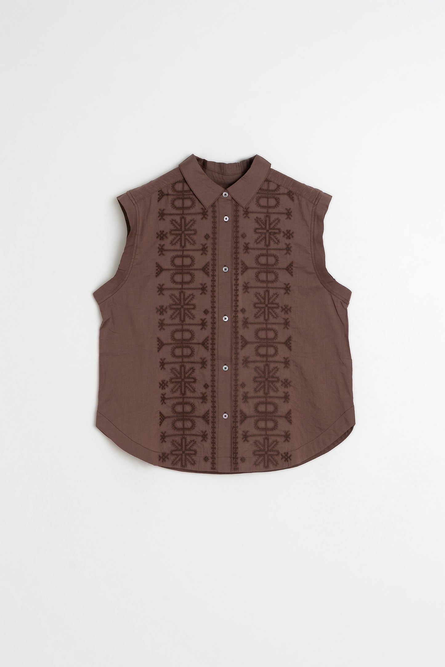 COMBINATION EMBROIDERED TEE