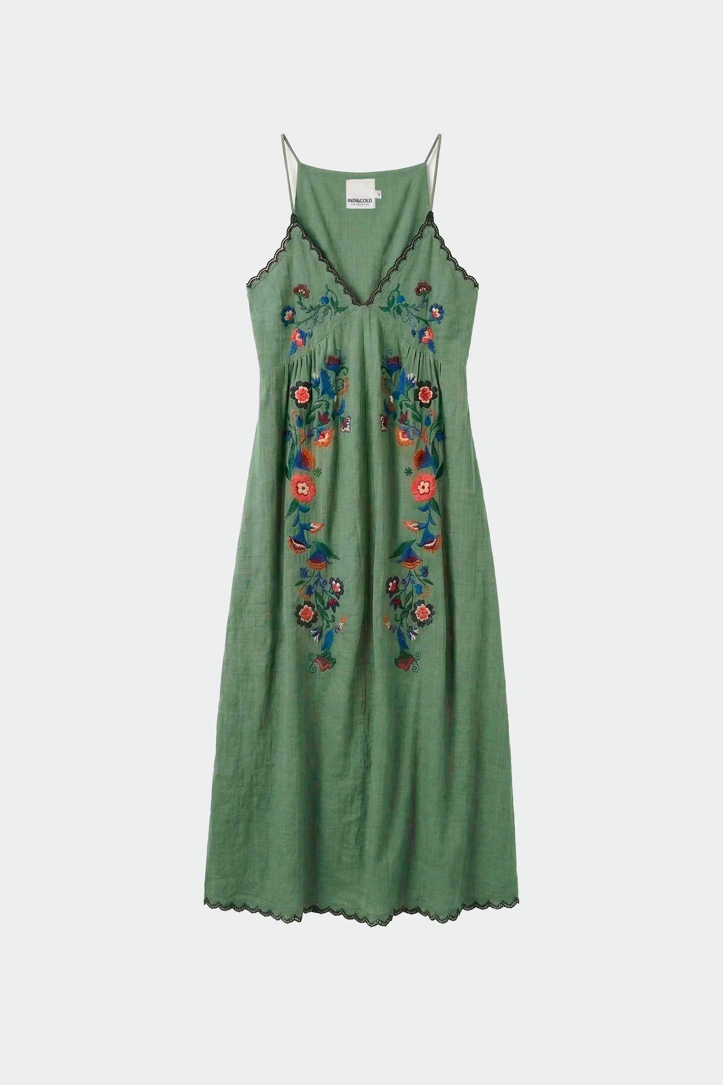 CROSS STITCH STRAP DRESS