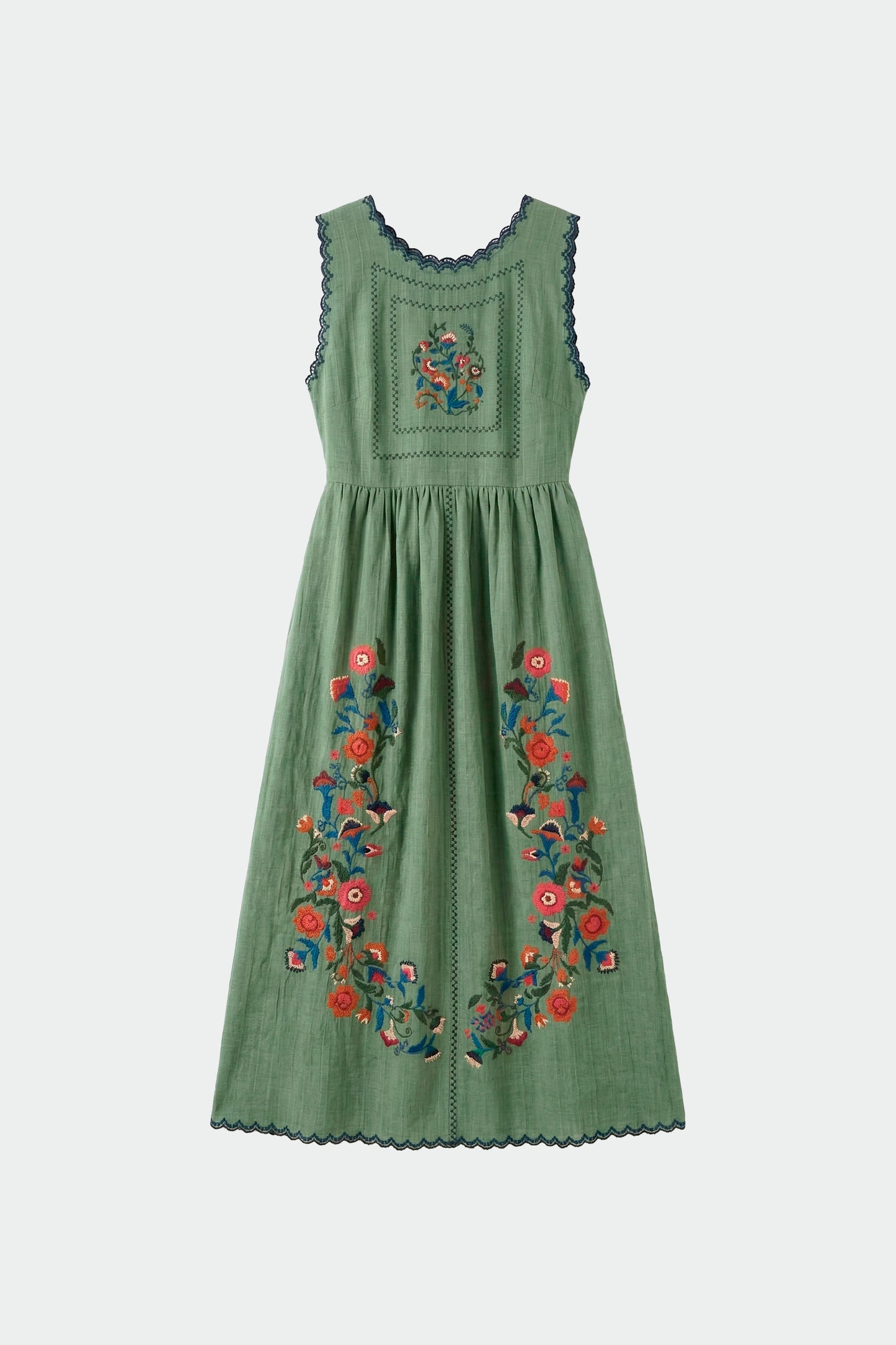 CROSS STICH EMBROIDERED DRESS