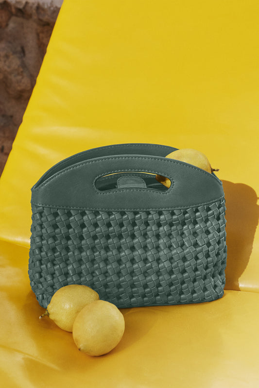 KNOTTED LEATHER BAG