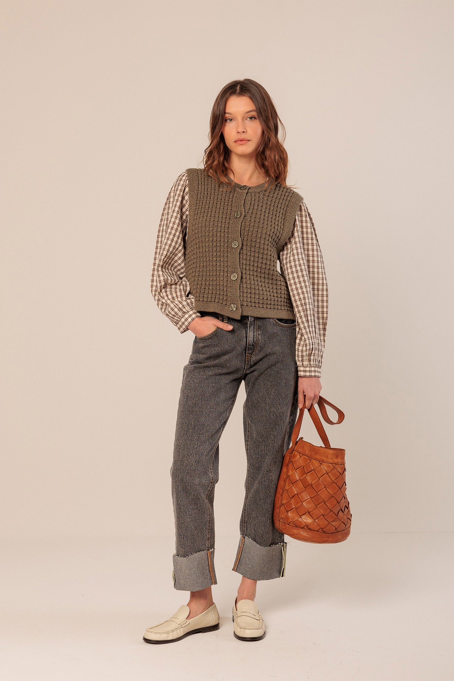 [CL] CHECKERED TARTAN SHIRT