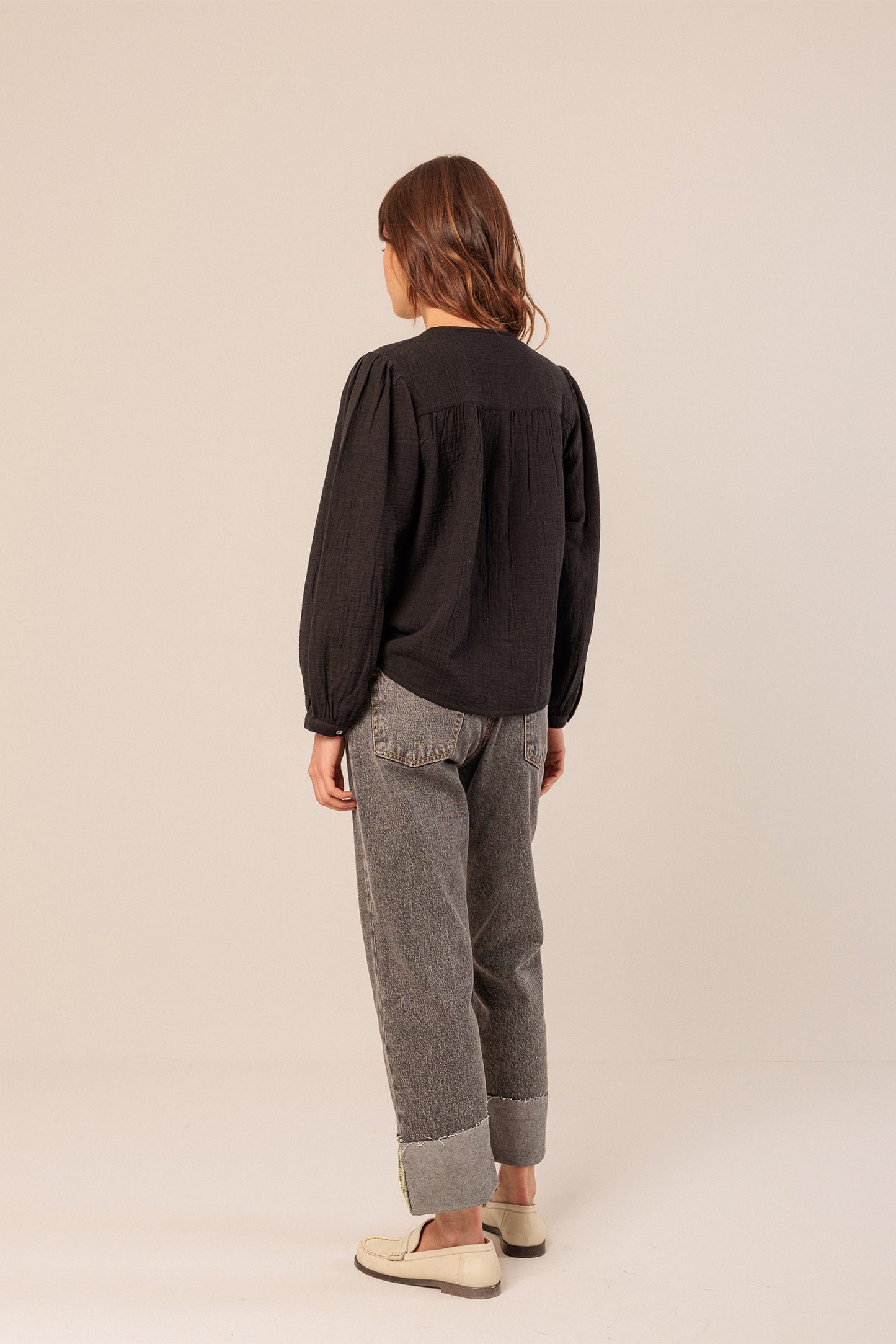 [CL] DOUBLE-GAUZE SHIRT