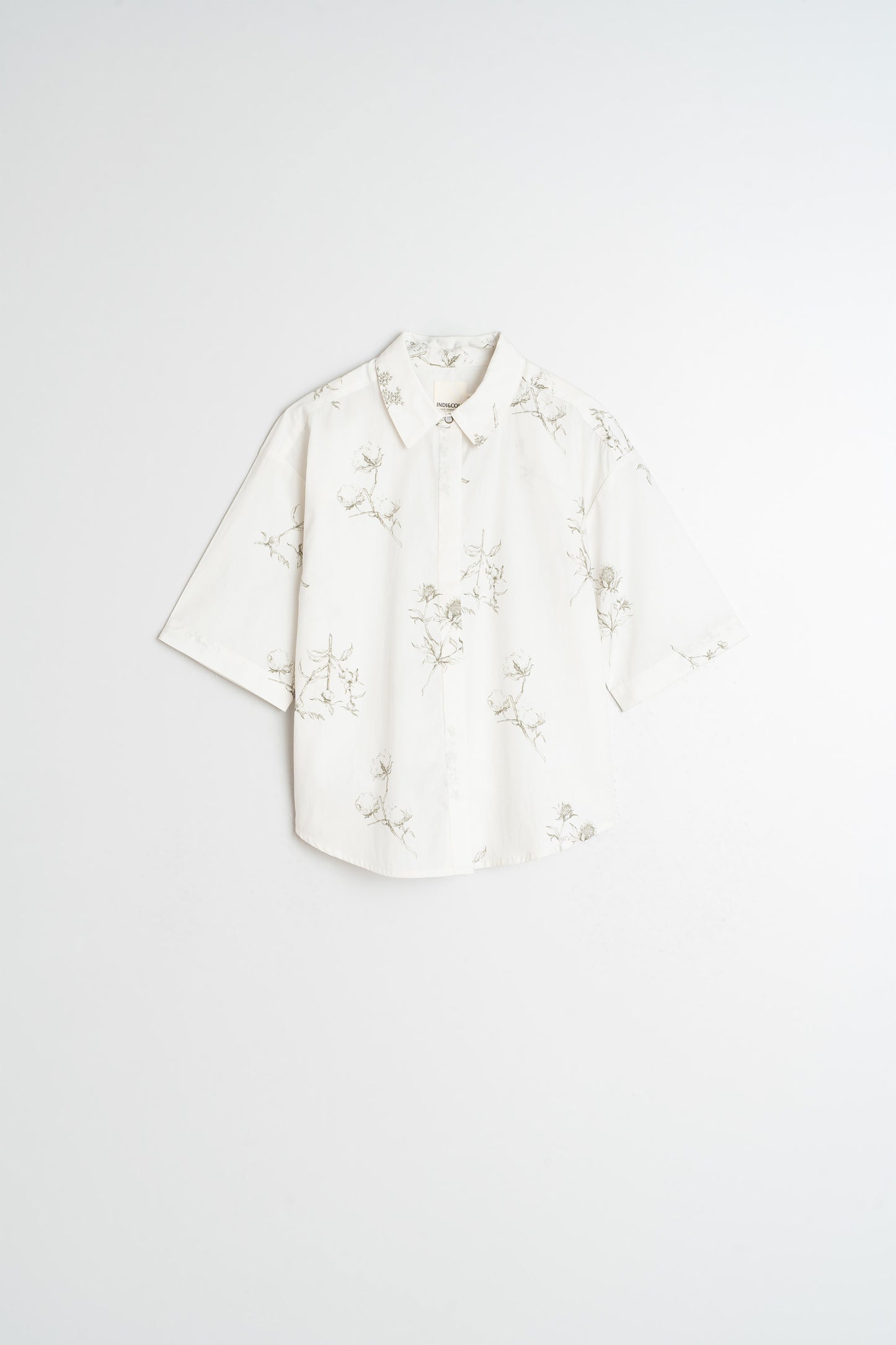 [CL] PRINTED POPLIN SHIRT