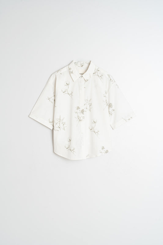 PRINTED POPLIN SHIRT 5