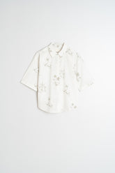 PRINTED POPLIN SHIRT