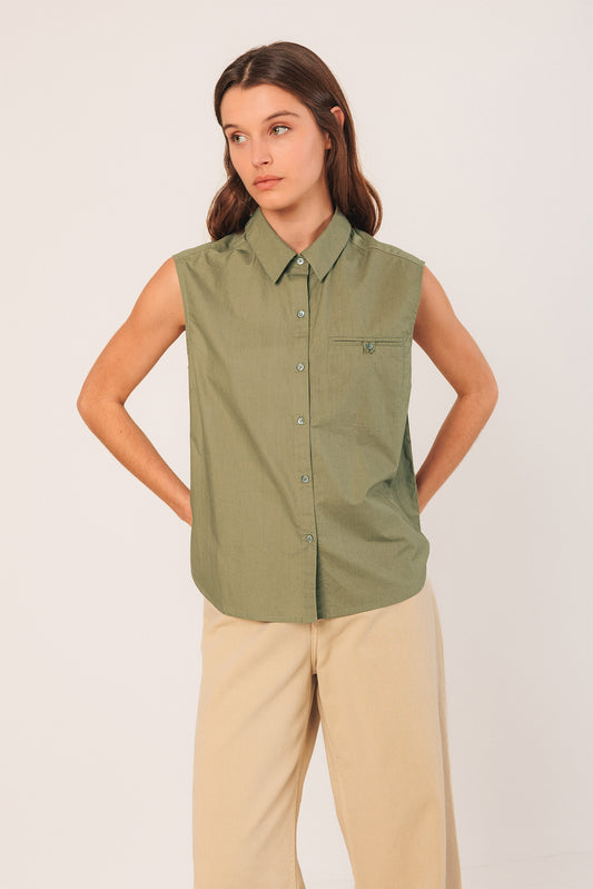 [CL] REGULAR POPLIN SHIRT