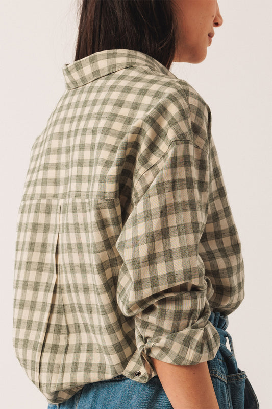 [CL] VICHY-CHECKERED SHIRT