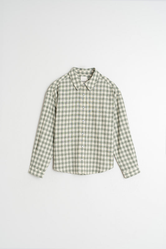 [CL] VICHY-CHECKERED SHIRT