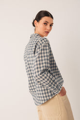 VICHY-CHECKERED SHIRT