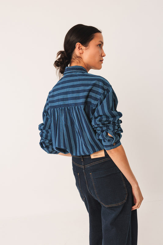 STRIPED COTTON SHIRT
