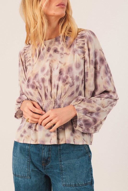 ELASTIC WATERCOLOR BLOUSE 2