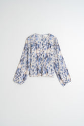 ELASTIC WATERCOLOR BLOUSE