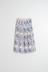 WATERCOLOR MIDI SKIRT