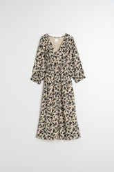 VISCOSE MIDI DRESS